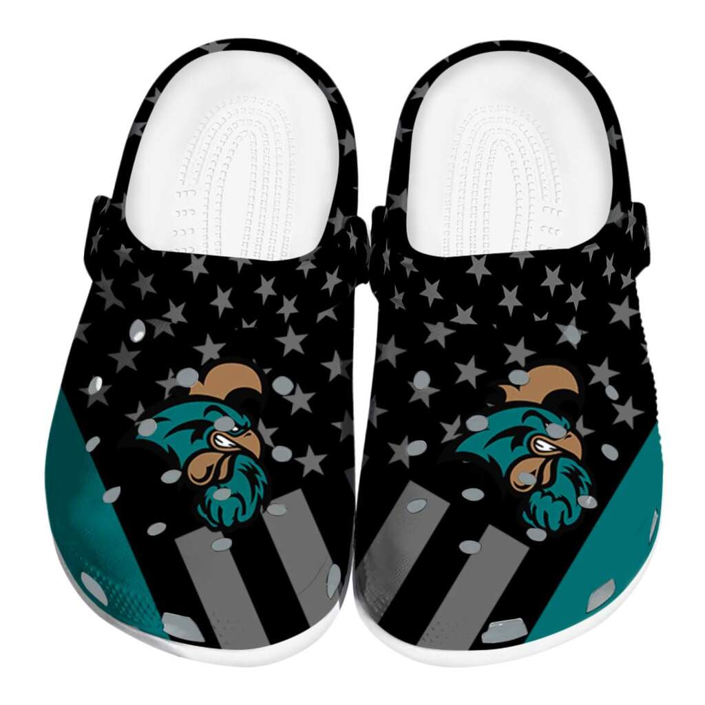 Coastal Carolina Chanticleers Stellar Stripes Theme ClogTVC1801779