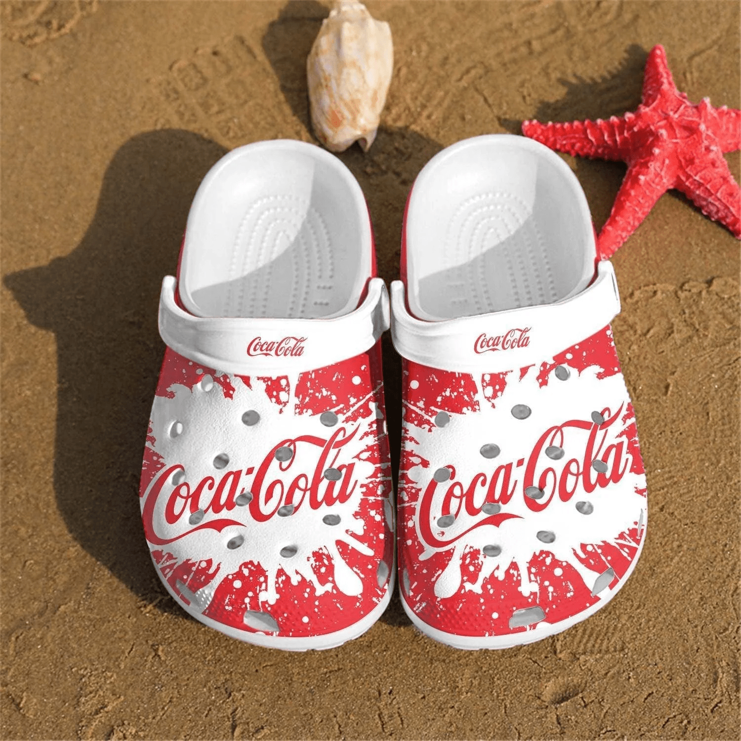 CocaCola Crocs Clogs Crocband Shoes Comfortable For Men Women