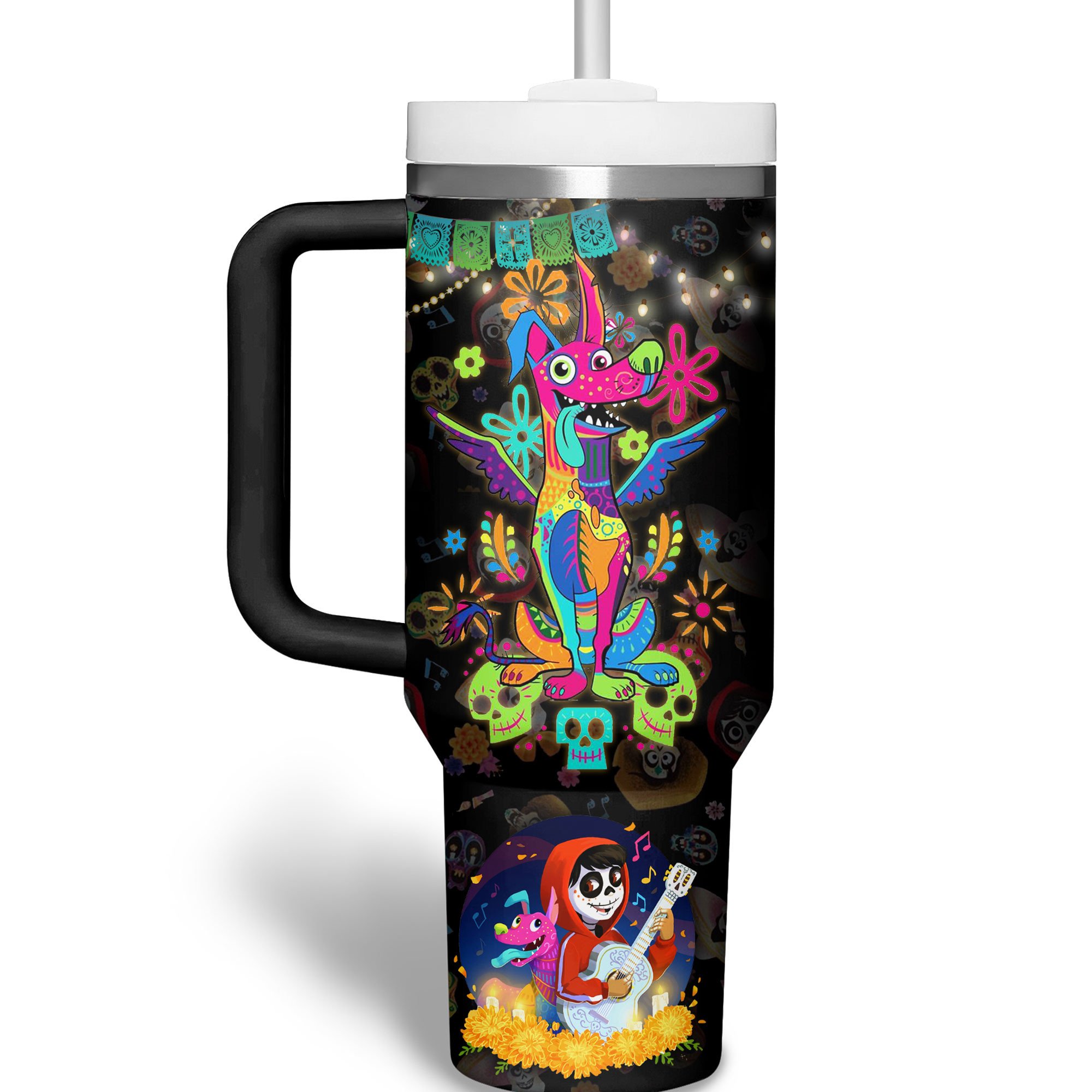 Coco Movies Custom Stanley Cup 40 oz 30 oz Tumbler With HandleTVC2301510 - Image 2