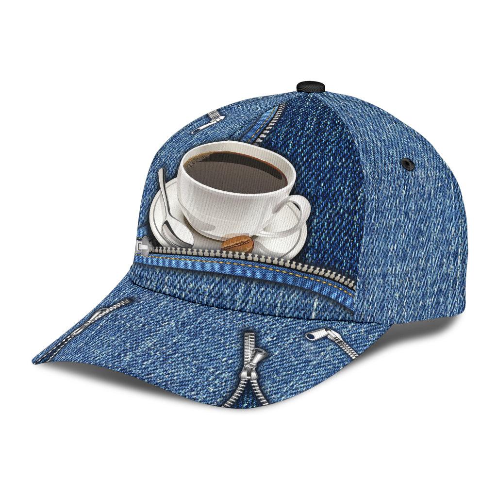 Coffee Classic Cap, Gift for Coffee Lovers Trucker Hats Custom Hats Gifts For Men & Women