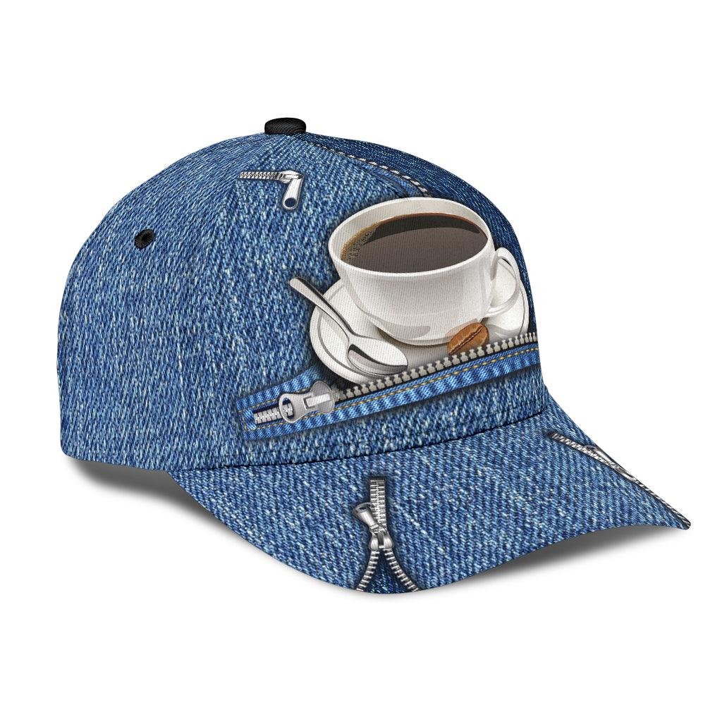 Coffee Classic Cap, Gift for Coffee Lovers Trucker Hats Custom Hats Gifts For Men & Women