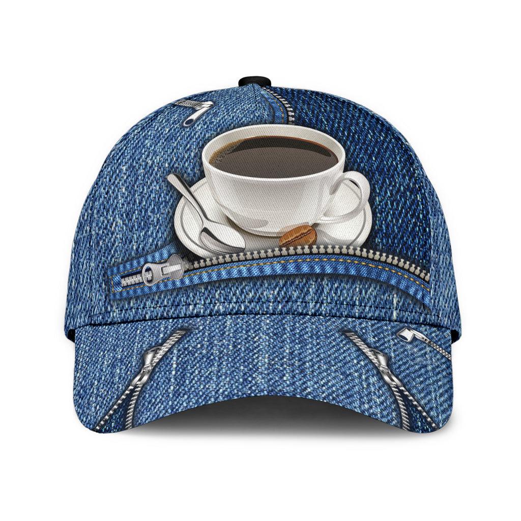 Coffee Classic Cap, Gift for Coffee Lovers Trucker Hats Custom Hats Gifts For Men & Women