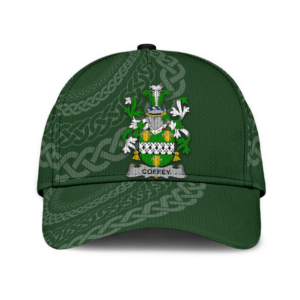 Coffey Coat Of Arms - Irish Family Crest St Patrick'S Day Hat Classic Cap Trucker Hats Custom Hats Gifts For Men & Women