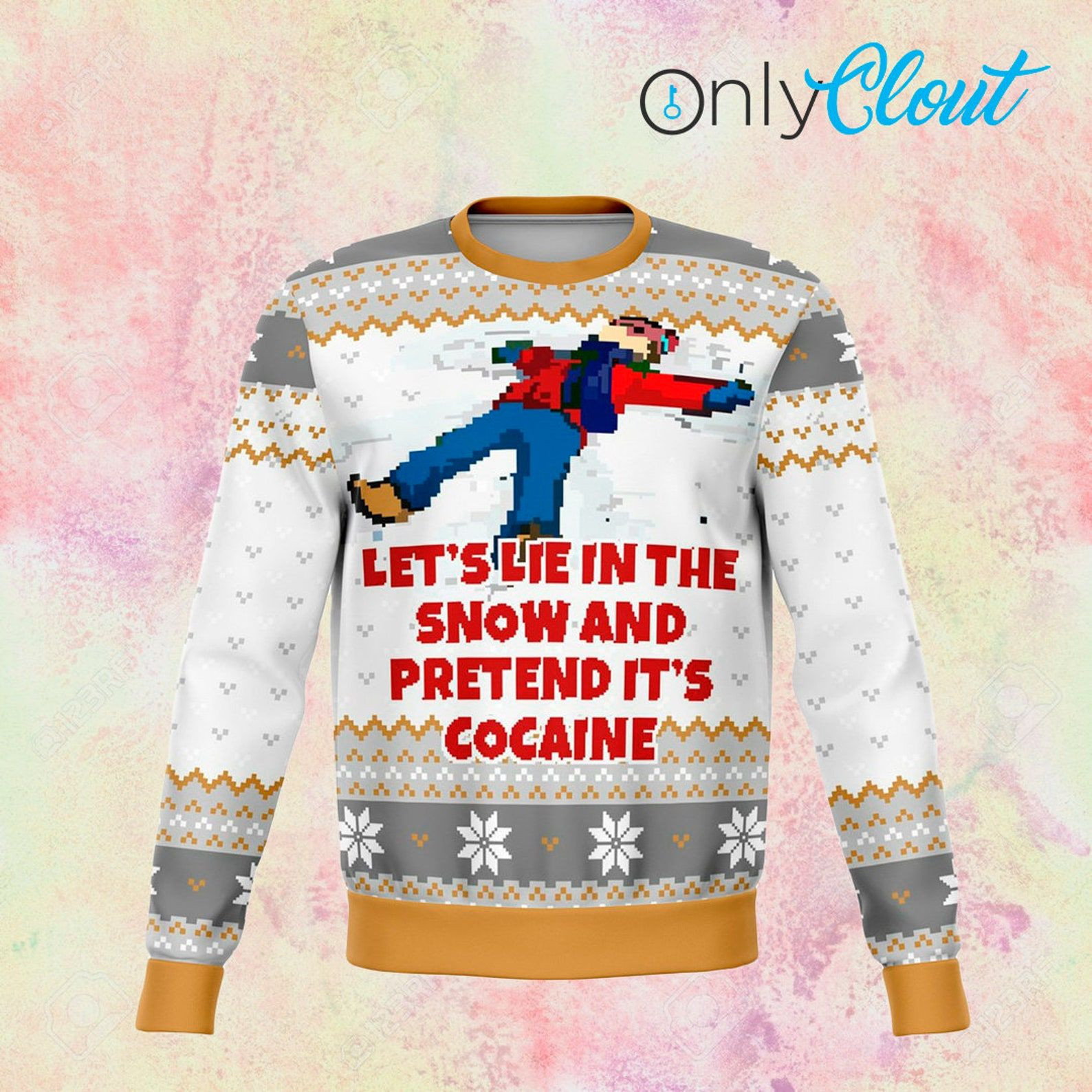 Coke Funny Ugly Christmas Sweater Adult 3D Funny Matching for family