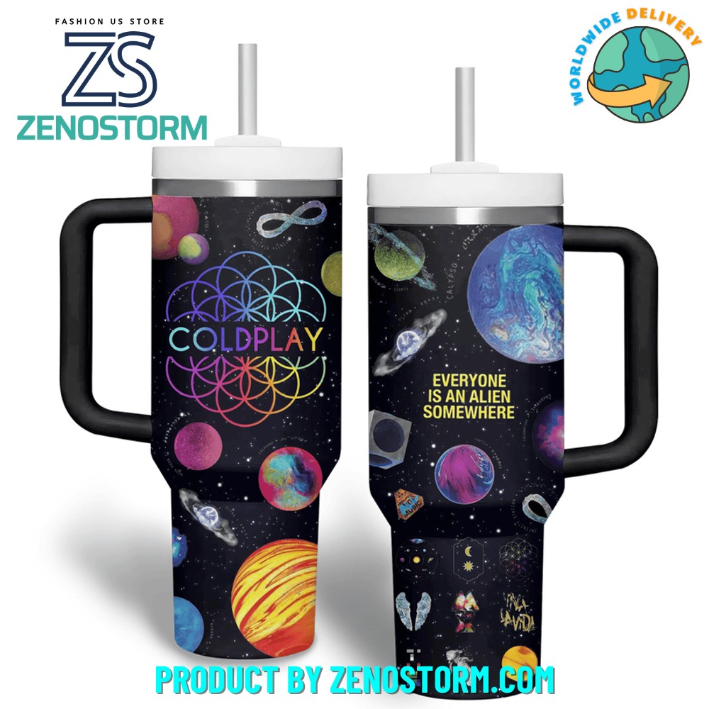 Coldplay Music Custom Stanley Cup 40 oz 30 oz Tumbler With HandleTVC2301419