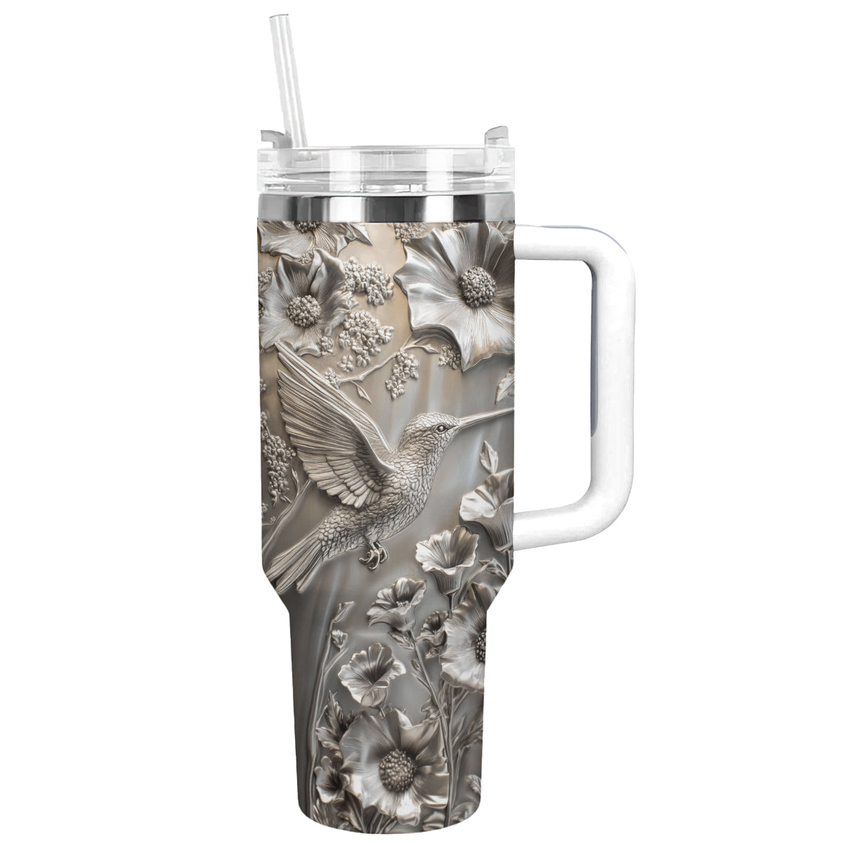 Colibri Floral Hummingbird Custom Stanley Cup 40 oz 30 oz Tumbler With HandleTVC2301293