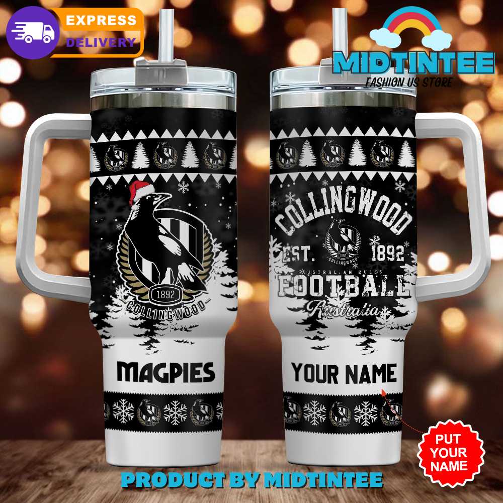 Collingwood FC AFL Custom Stanley Cup 40 oz 30 oz Tumbler With HandleTVC2301905