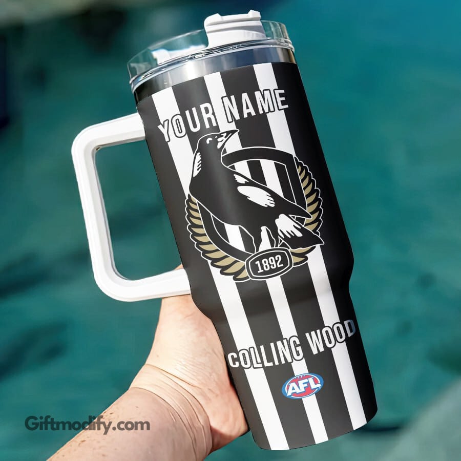 Collingwood Magpies AFL Custom Stanley Cup 40 oz 30 oz Tumbler With HandleTVC2301182