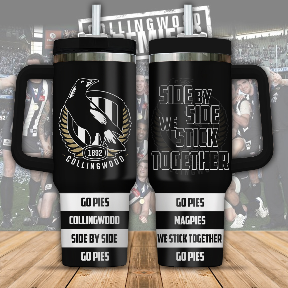 Collingwood Magpies AFL Custom Stanley Cup 40 oz 30 oz Tumbler With HandleTVC2301286