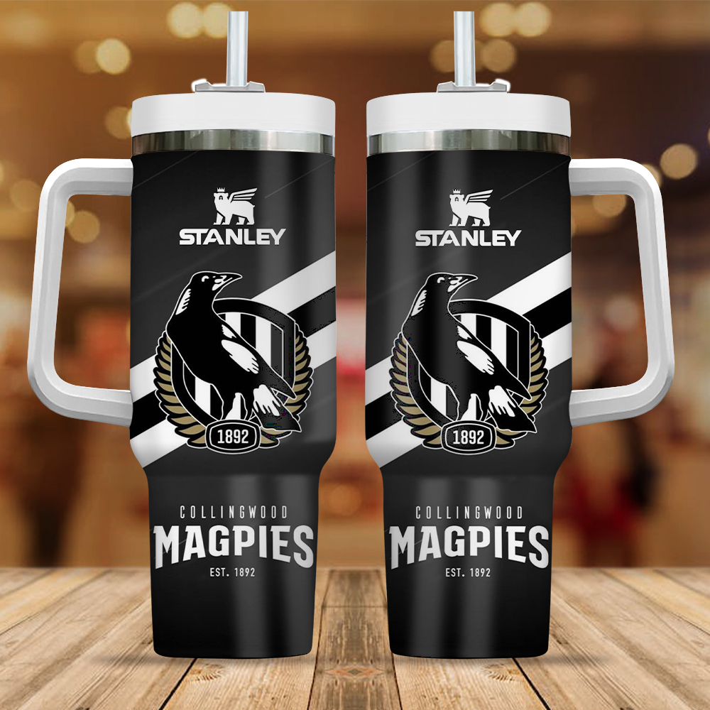 Collingwood Magpies AFL Custom Stanley Cup 40 oz 30 oz Tumbler With HandleTVC2301286