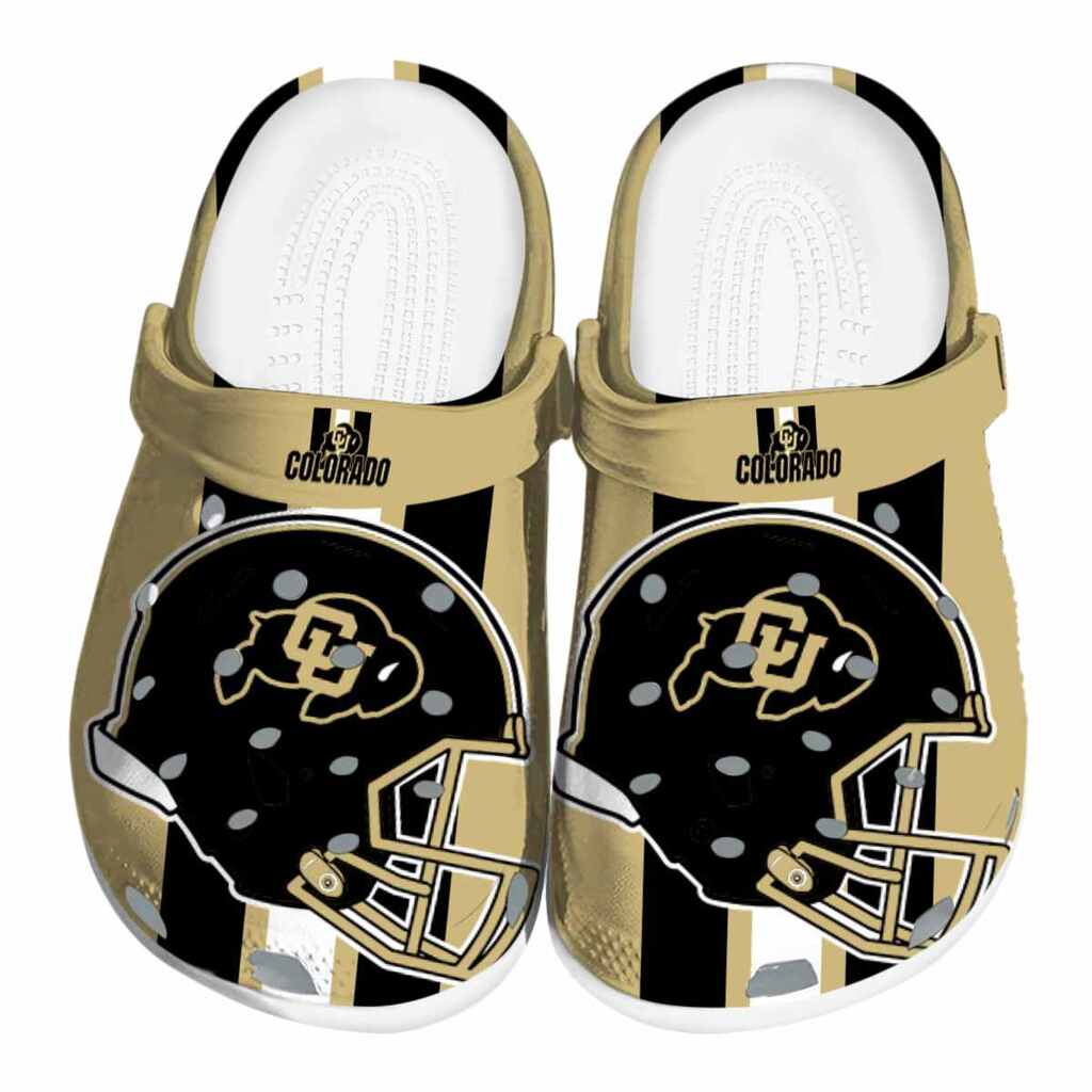 Colorado Buffaloes Helmet Stripes ClogTVC1801779