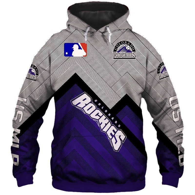 Colorado Rockies 3D All Over Print Hoodie, Zip Hoodie