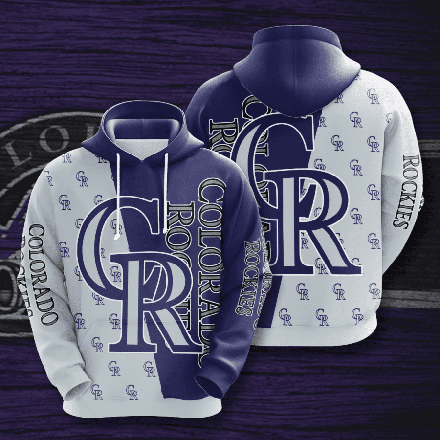 Colorado Rockies 3D All Over Print Hoodie, Zip Hoodie