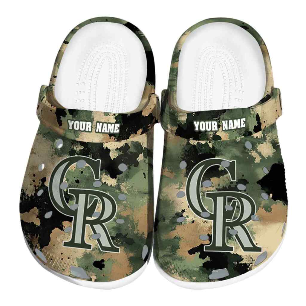 Colorado Rockies Camouflage Craze ClogTVC1801955