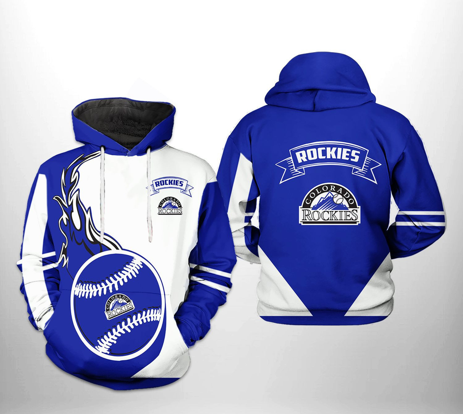 Colorado Rockies MLB Classic 3D All Over Print Hoodie, Zip Hoodie
