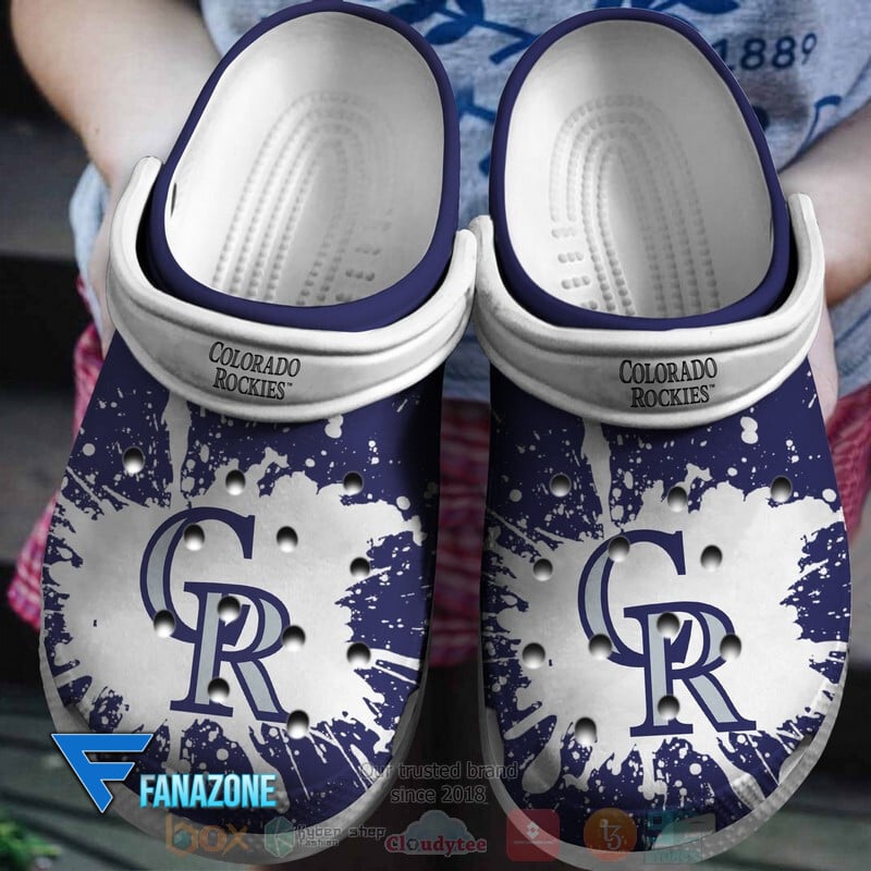 Colorado Rockies MLB Sport Crocs Clogs Crocband Shoes Comfortable For Men Women and Kids
