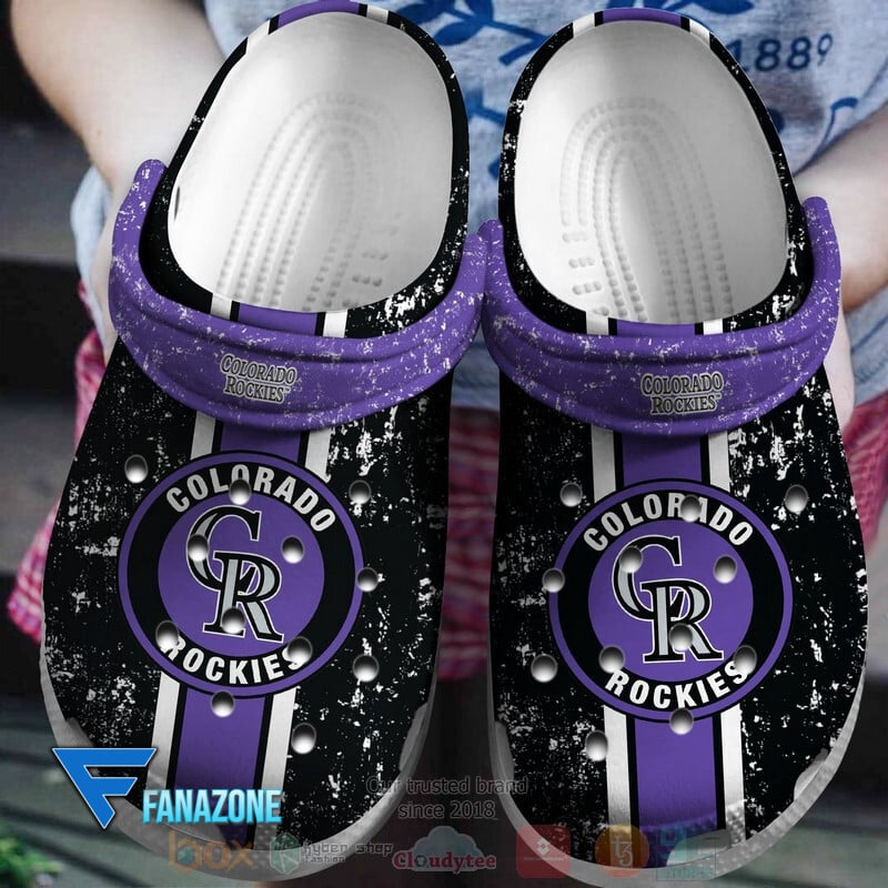 Colorado Rockies MLB Sport Crocs Clogs Crocband Shoes Comfortable For Men Women and Kids