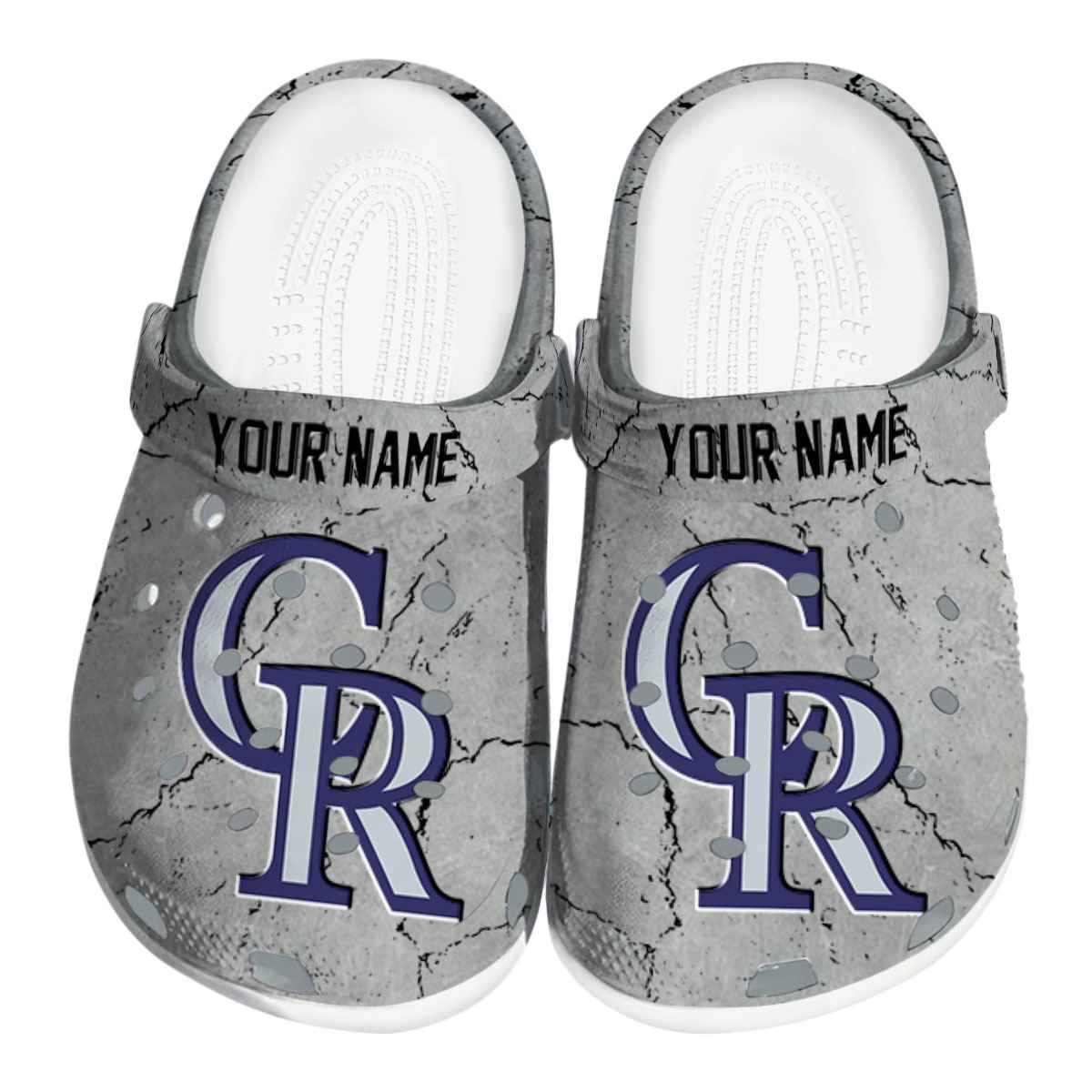 Colorado Rockies MLB Sport Crocs Crocband Clogs Shoes Comfortable For Men Women and Kids