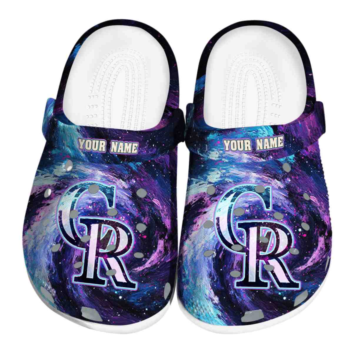 Colorado Rockies MLB Sport Crocs Crocband Clogs Shoes Comfortable For Men Women and Kids