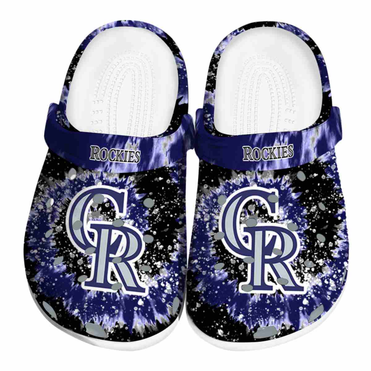 Colorado Rockies MLB Sport Crocs Crocband Clogs Shoes Comfortable For Men Women and Kids