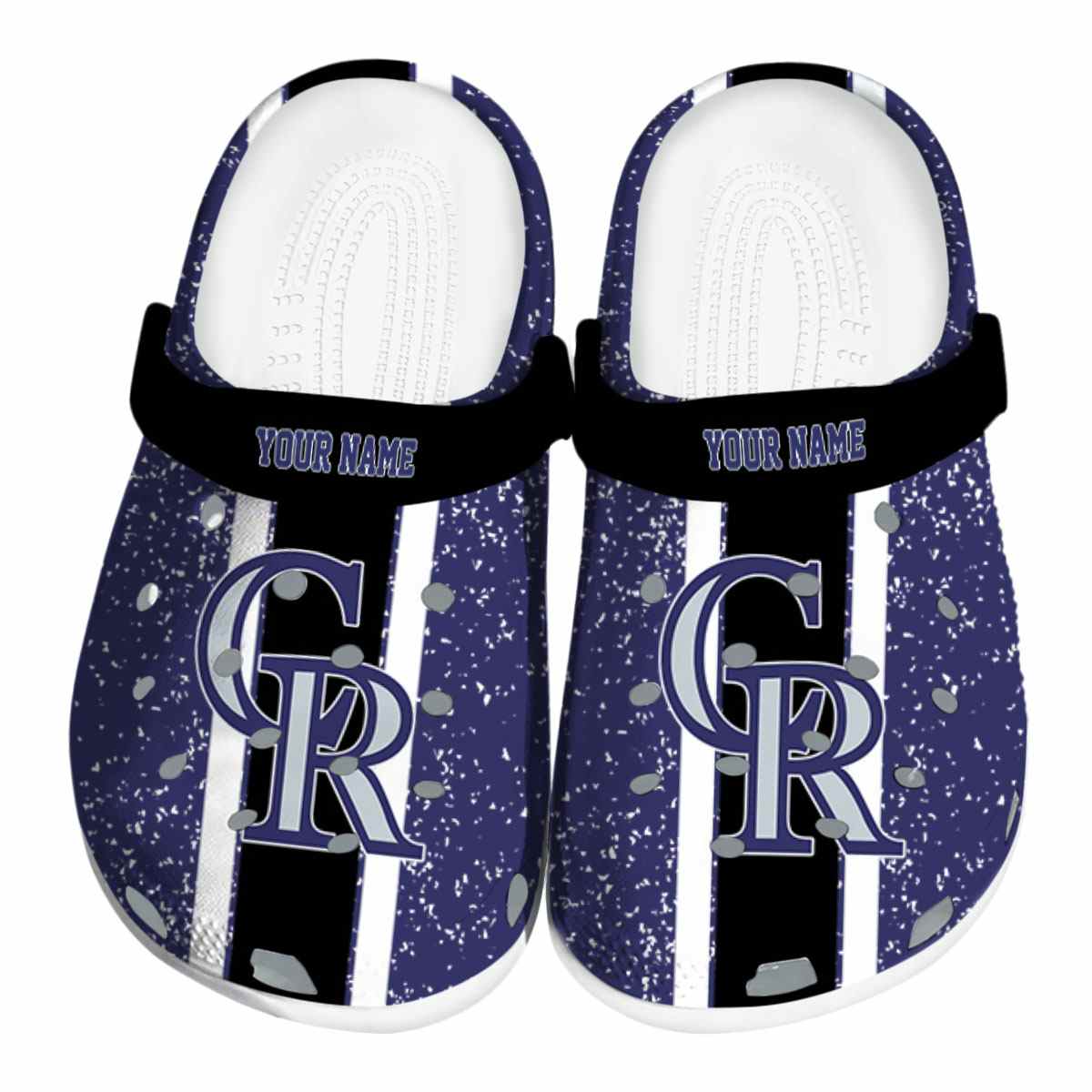 Colorado Rockies MLB Sport Crocs Crocband Clogs Shoes Comfortable For Men Women and Kids