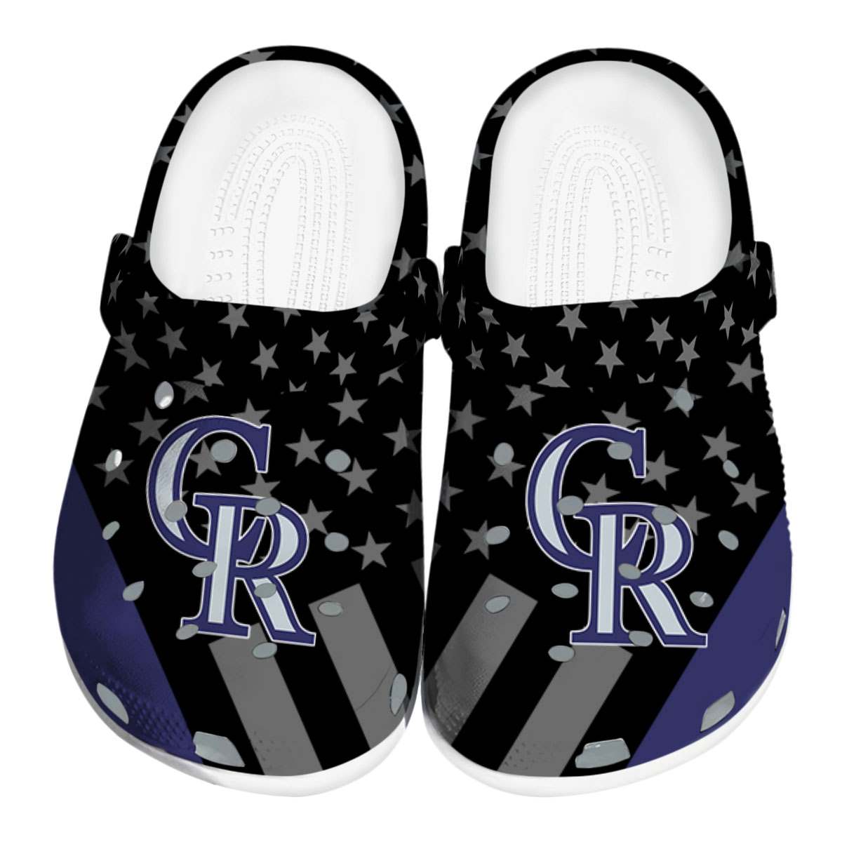 Colorado Rockies MLB Sport Crocs Crocband Clogs Shoes Comfortable For Men Women and Kids