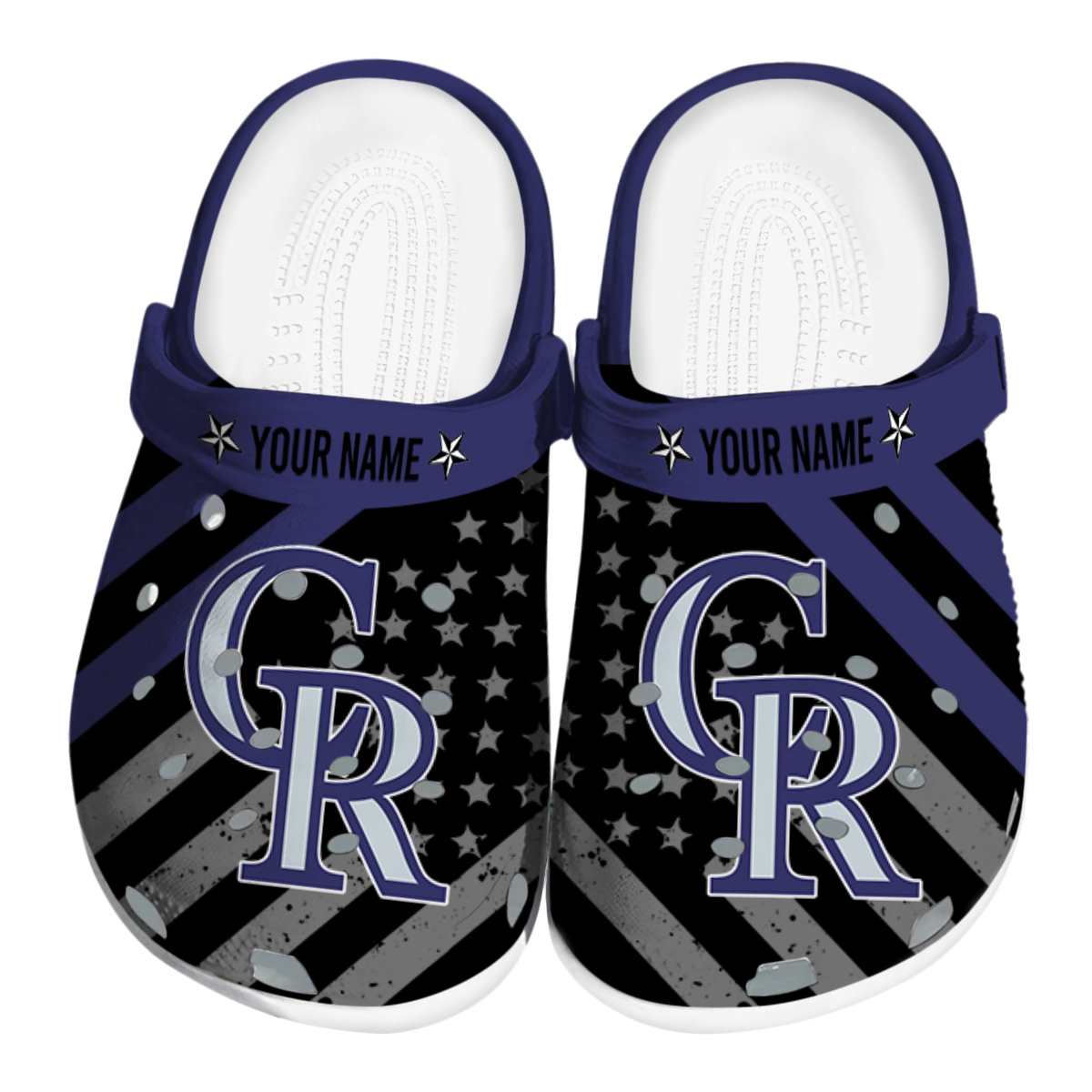 Colorado Rockies MLB Sport Crocs Crocband Clogs Shoes Comfortable For Men Women and Kids