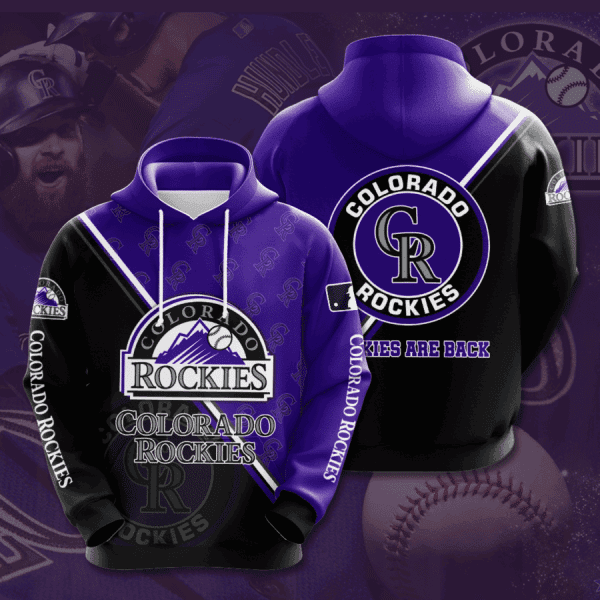Colorado Rockies Ncaa Football 3D All Over Print Hoodie, Zip Hoodie