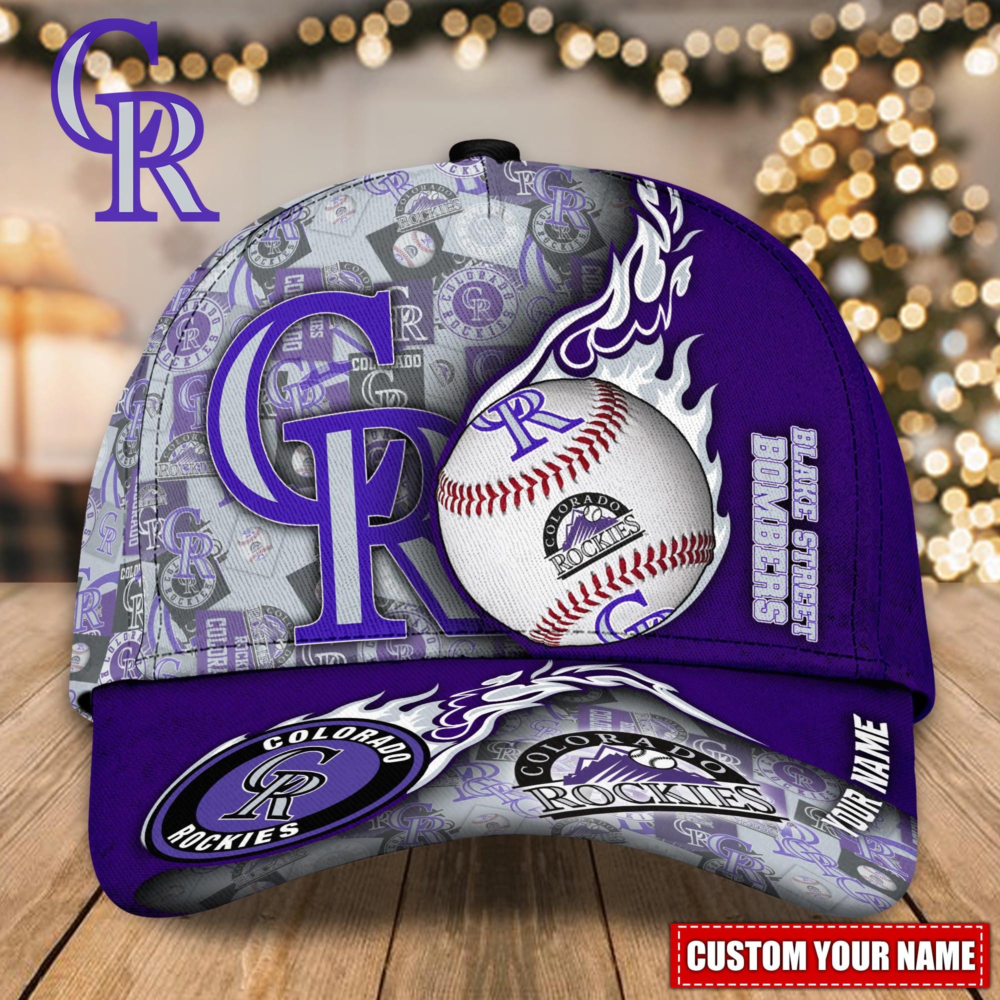 Colorado Rockies Personalized Classic Caps, Baseball Caps Trucker Hats Custom Hats Gifts For Men & Women