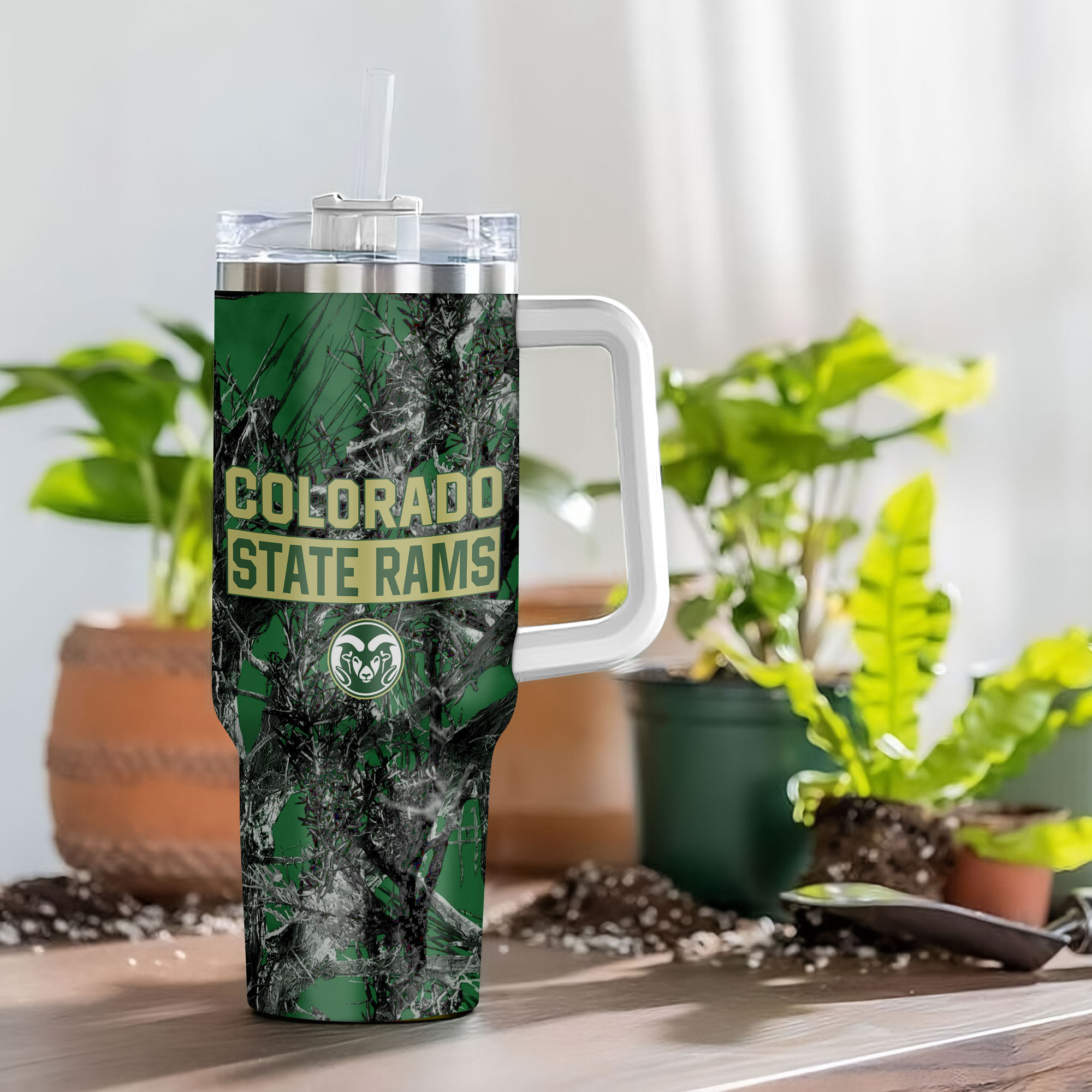 Colorado State Rams NCAA Hunting Custom Stanley Cup 40 oz 30 oz Tumbler With HandleTVC230115 - Image 4