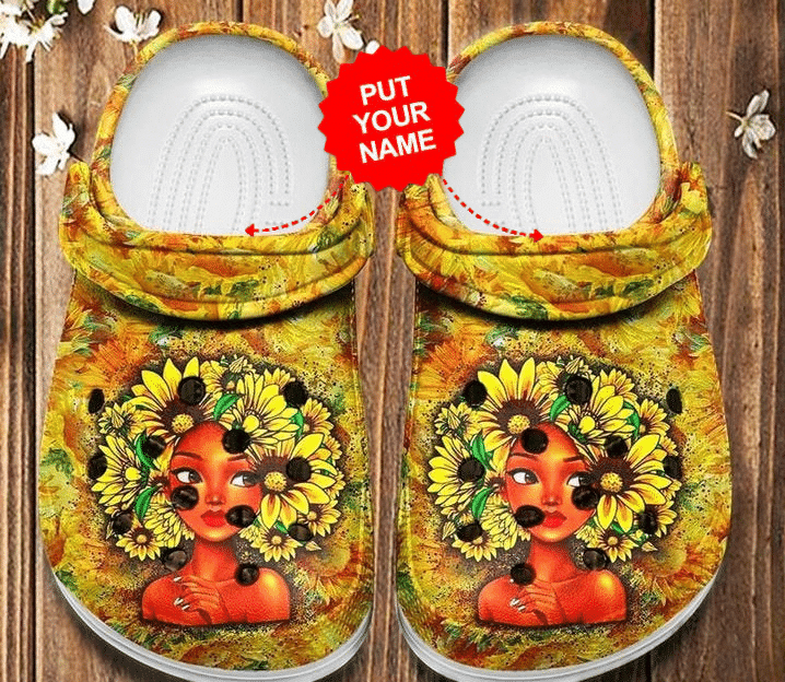 Colorful - Black Girl Proud Clog Shoes For Men And Women