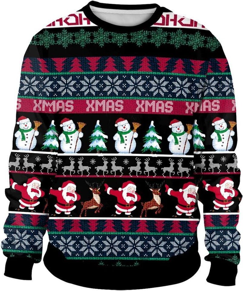 Colorful House Unisex's Ugly Christmas Jumper Sweater