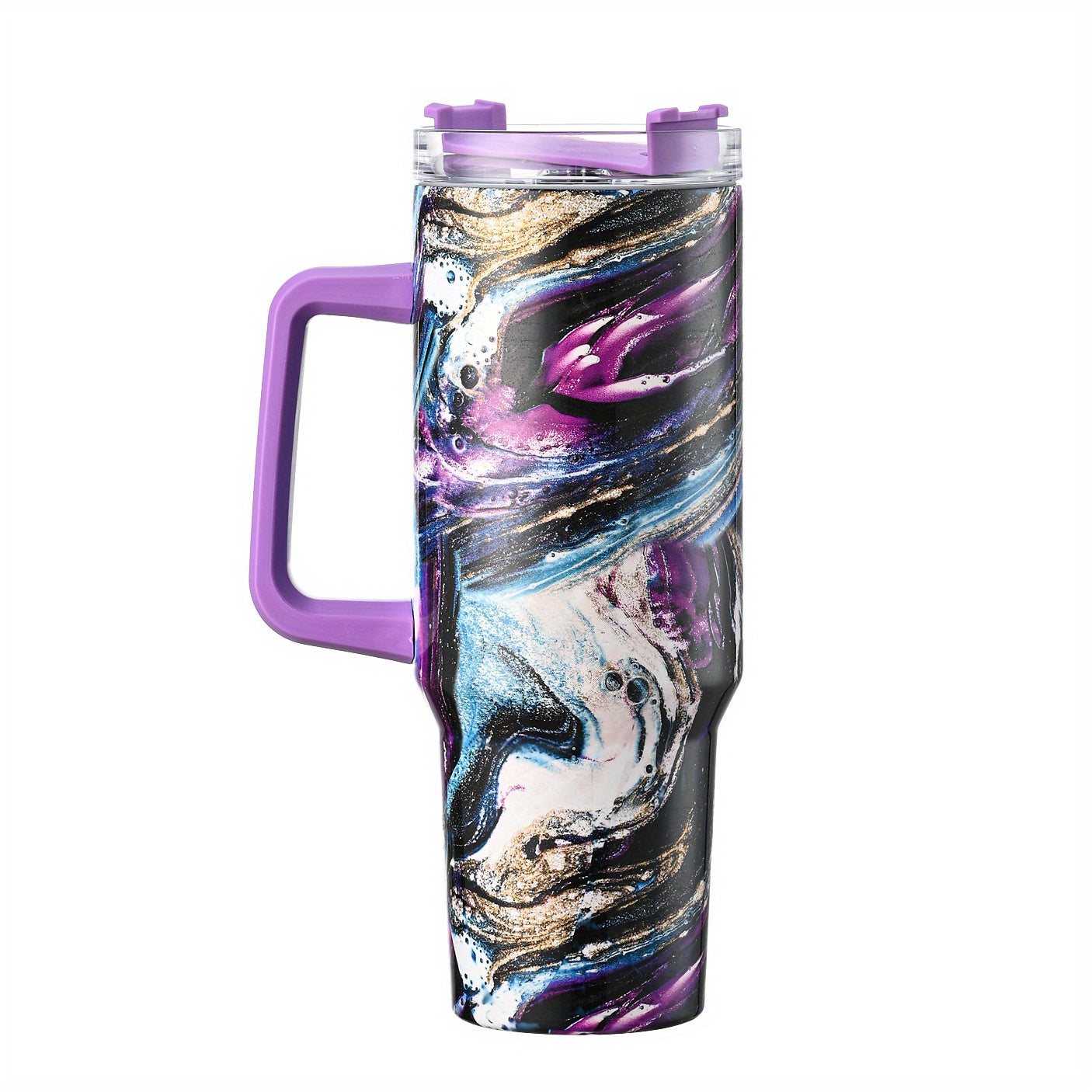 Colorful Marble Custom Stanley Cup 40 oz 30 oz Tumbler With HandleTVC2301663