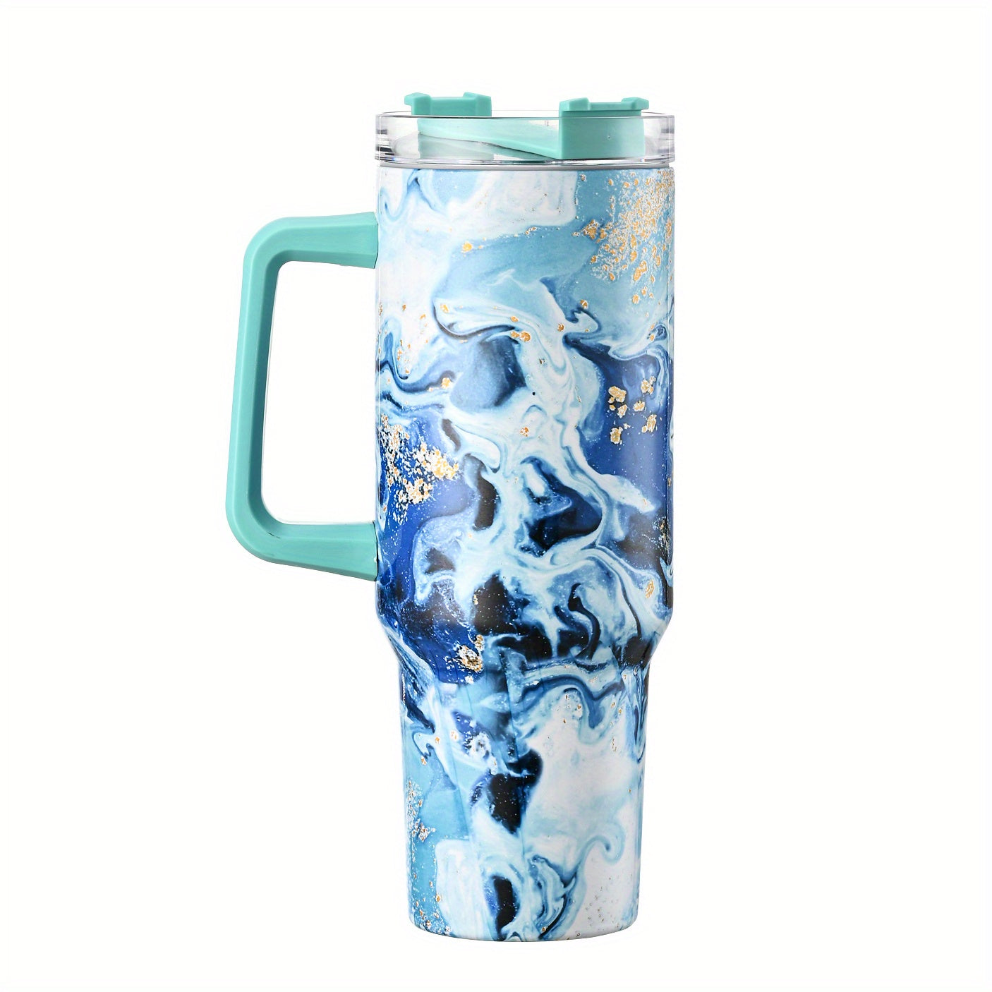 Colorful Marble Custom Stanley Cup 40 oz 30 oz Tumbler With HandleTVC2301663