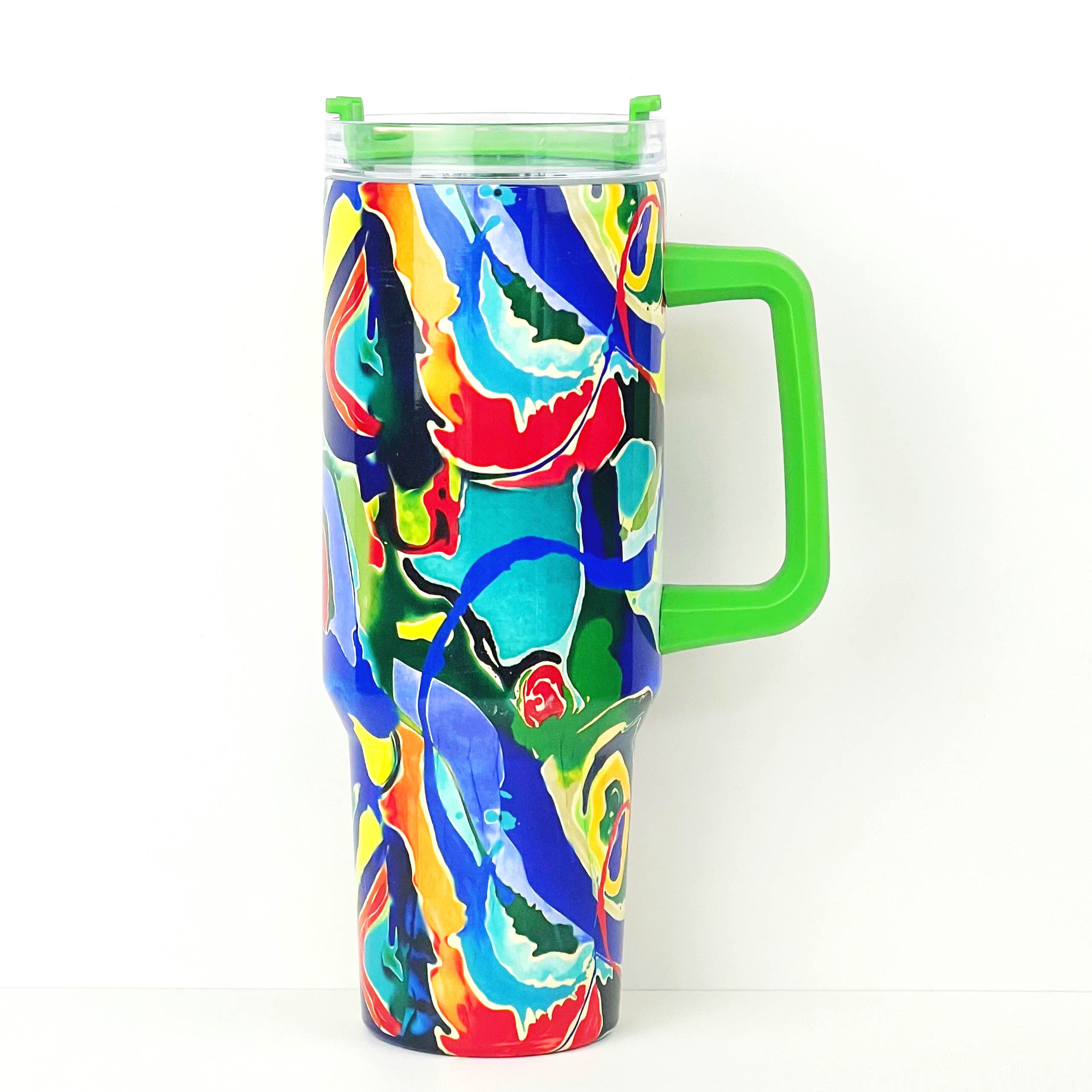 Colorful Marble Custom Stanley Cup 40 oz 30 oz Tumbler With HandleTVC2301663