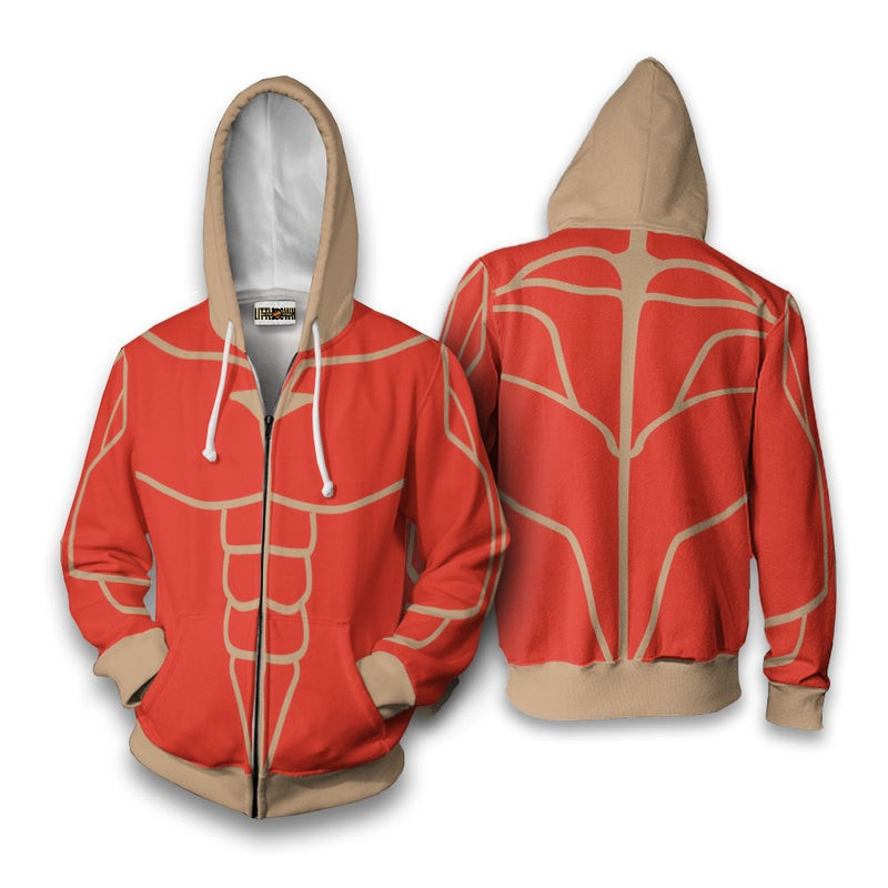 Colossal Titan Attack On Titan Anime 3D All Over Print Hoodie, Zip Hoodie