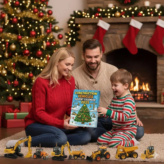 Construction Vehicles Advent Calendar 2025, 24-Day Countdown Box, Fun Truck Gift For Kids - Image 16
