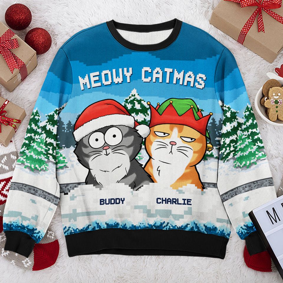 Cookies For Santa Paws - Dog & Cat Personalized Sweatshirt - Gift For Pet Owners, Pet Lovers