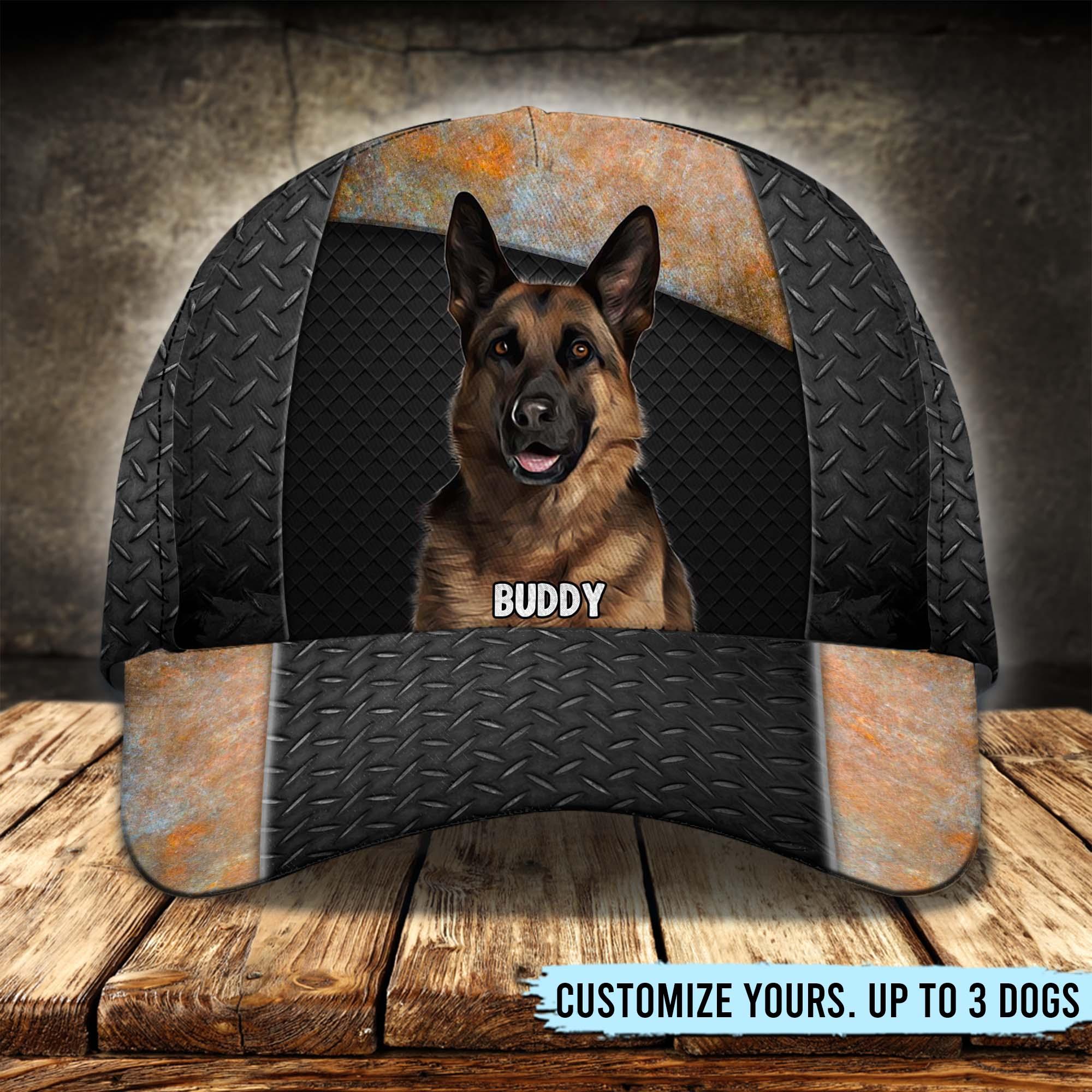 Cool Dogs Black Dog Personalized Classic Cap, Personalized Father’s Day Gift for Dog Lovers, Dog Dad Trucker Hats Custom Hats Gifts For Men & Women