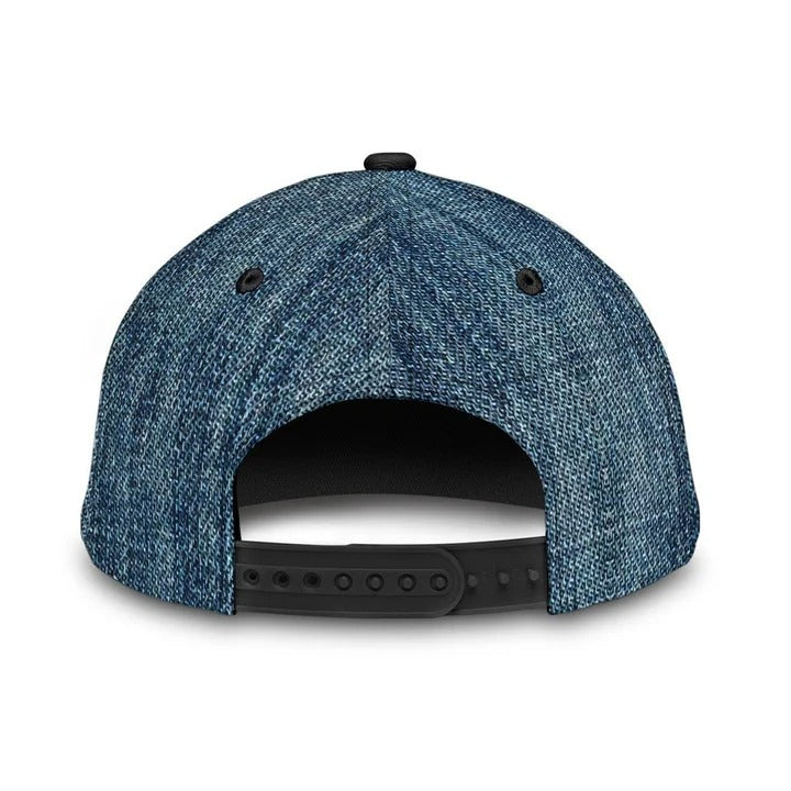 Cool Jean Texture Pride Lgbt 3D Printing Baseball Cap Hat, Gay Pride Baseball Cap Trucker Hats Custom Hats Gifts For Men & Women