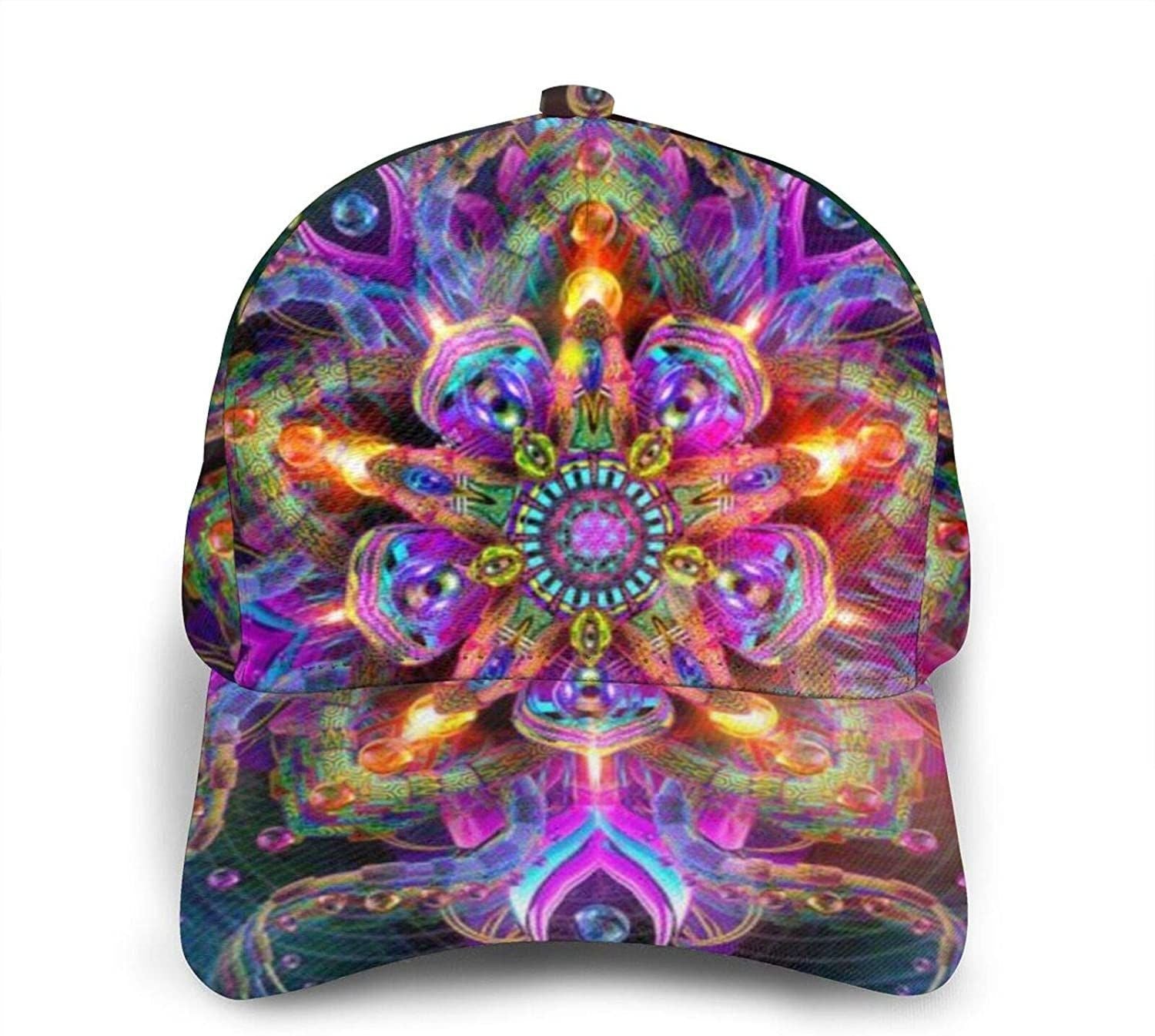 Cool Kaleidoscope Psychedelic Trippy Adjustable - Classic Cap Trucker Hats Custom Hats Gifts For Men & Women