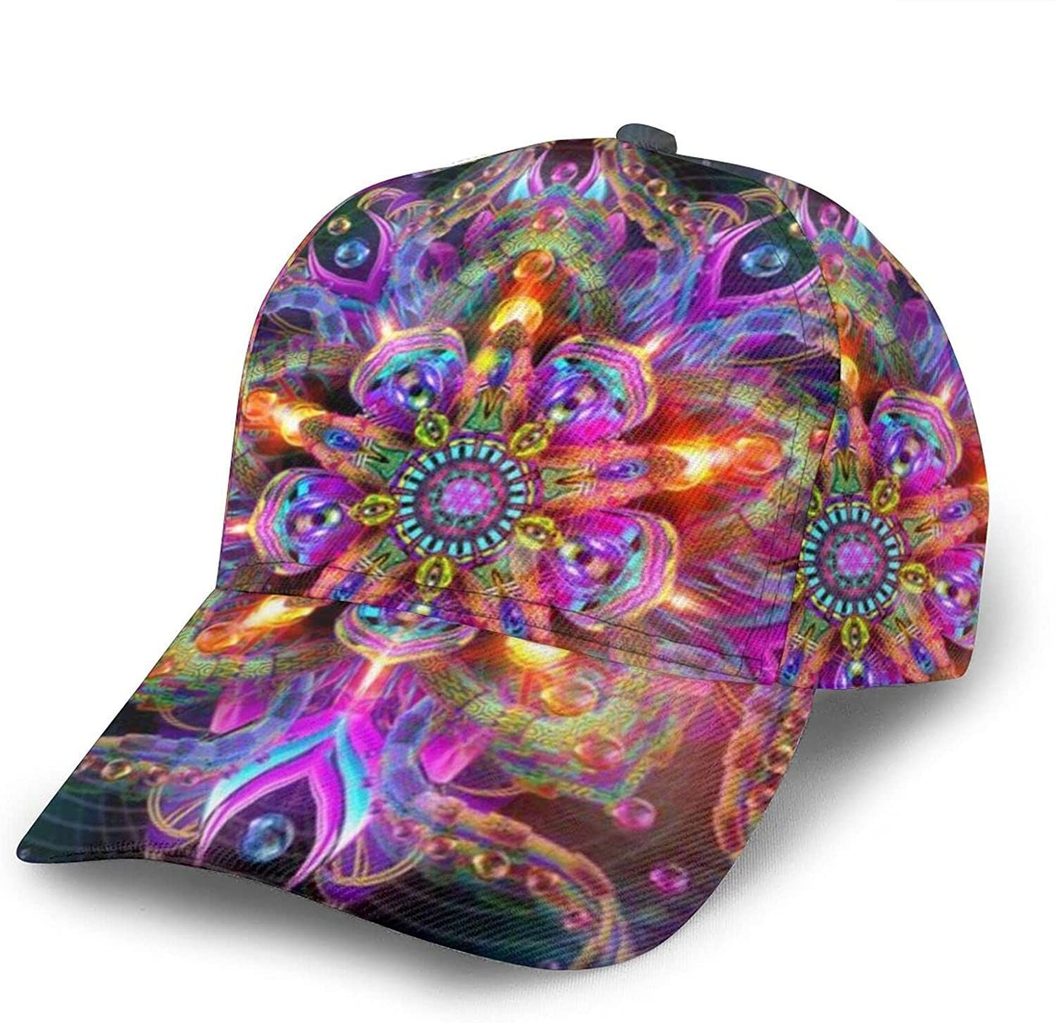 Cool Kaleidoscope Psychedelic Trippy Adjustable - Classic Cap Trucker Hats Custom Hats Gifts For Men & Women