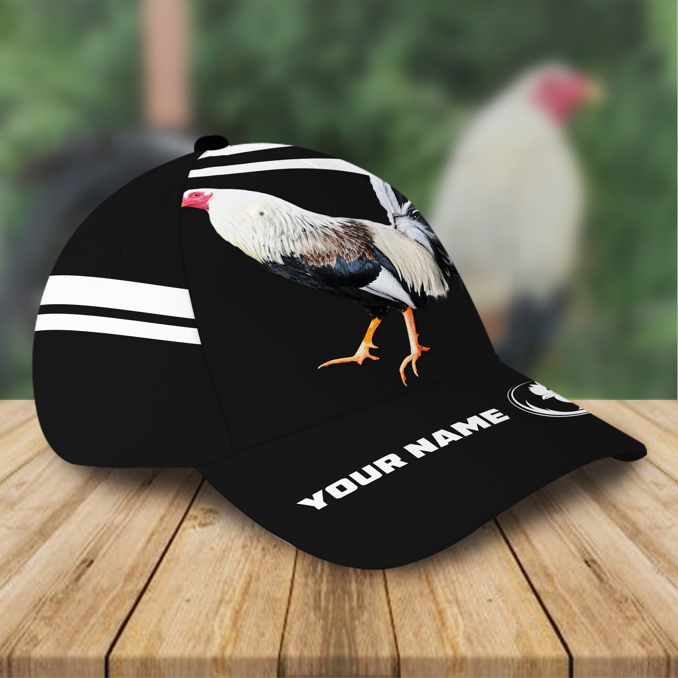 Cool Rooster Customized Hat Classic Cap MT107087Pb Trucker Hats Custom Hats Gifts For Men & Women