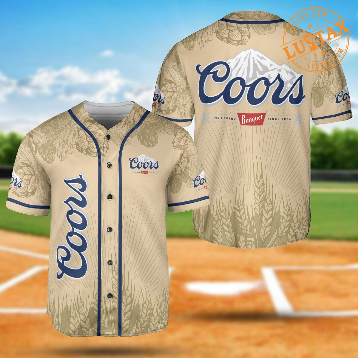Coors Banquet Beer Legend Since 1873 Vintage Baseball Jersey, Coors Beer Mountain Design, Coors Light Beer Baseball Jersey Shirt Collection