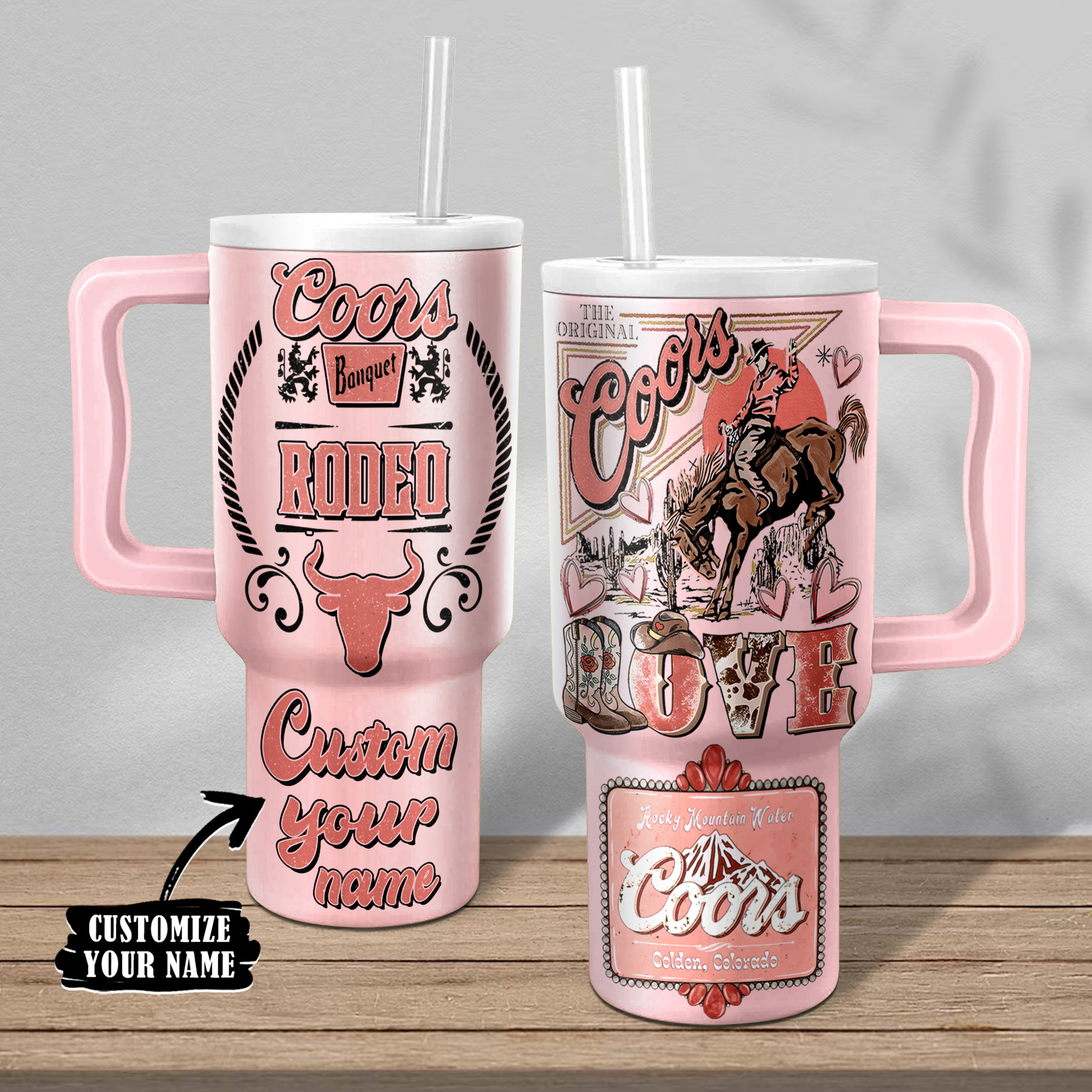 Coors Valentine Custom Stanley Cup 40 oz 30 oz Tumbler With HandleTVC2301153