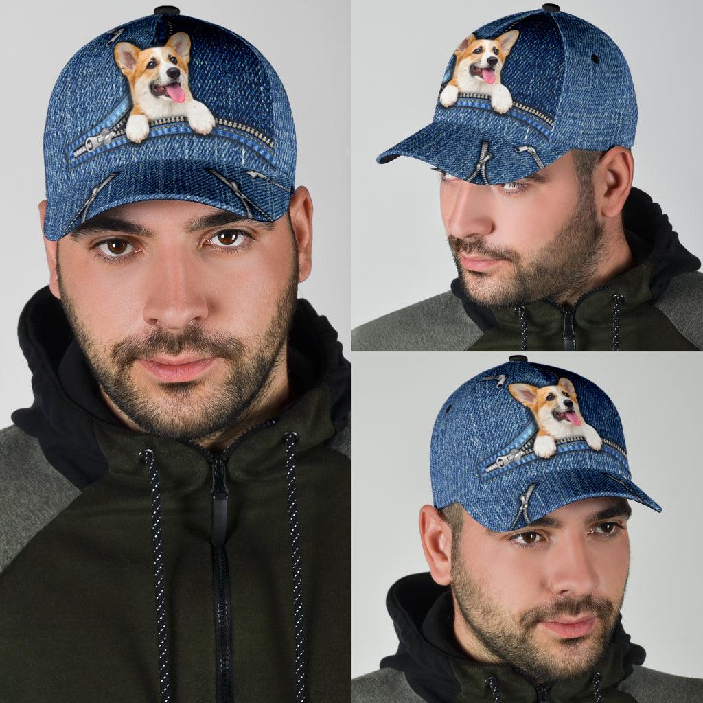 Corgi Classic Cap, Gift for Corgi Lovers Trucker Hats Custom Hats Gifts For Men & Women