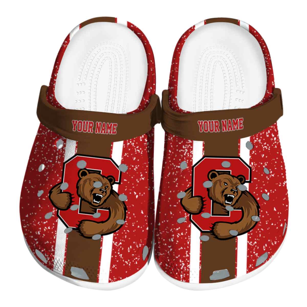 Cornell Big Red NCAA Sport Crocs Crocband Clogs Shoes Comfortable For Men Women and Kids