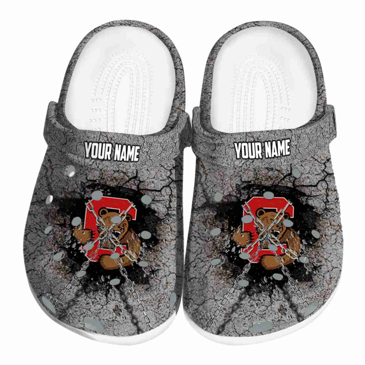 Cornell Big Red NCAA Sport Crocs Crocband Clogs Shoes Comfortable For Men Women and Kids
