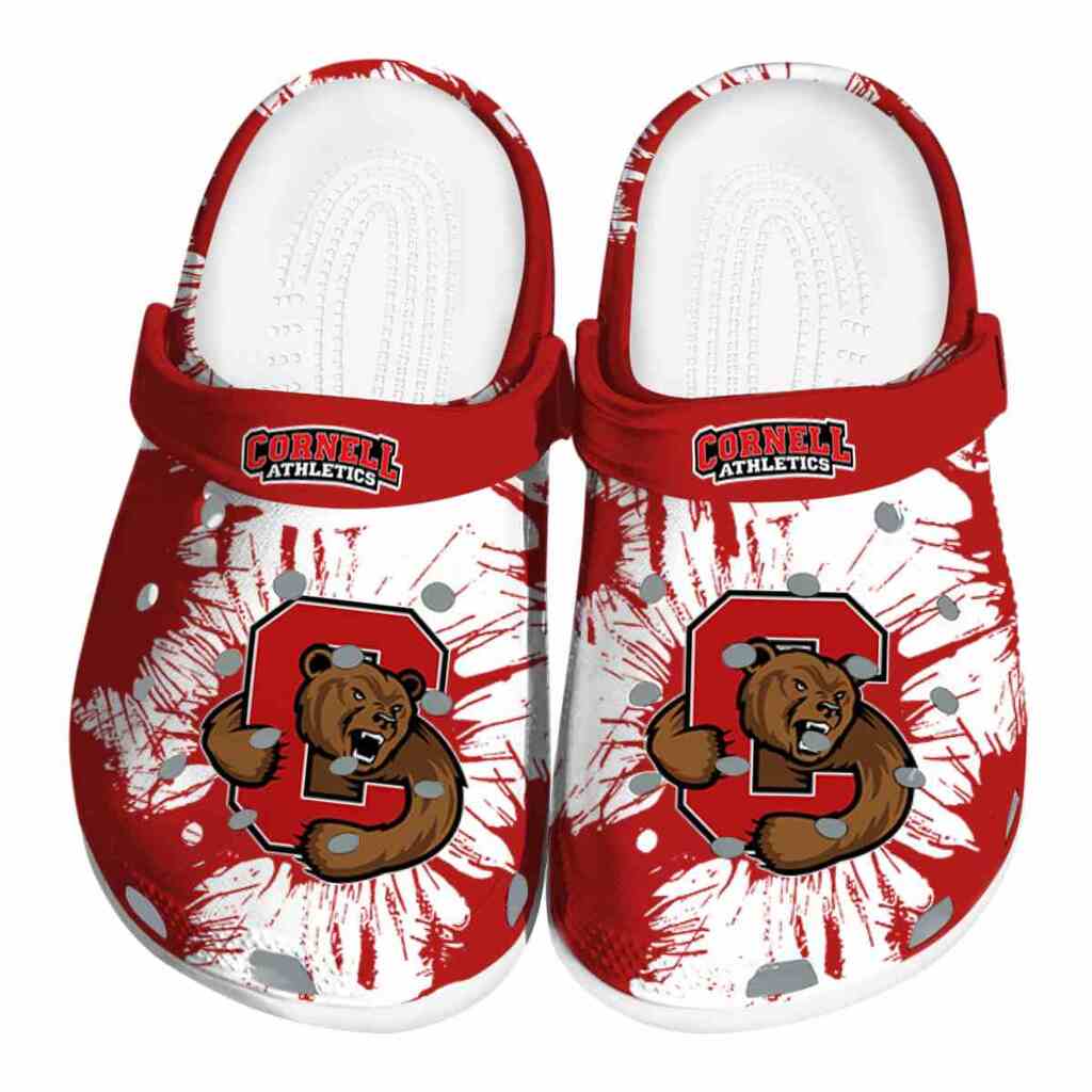 Cornell Big Red Splatter Graphics ClogTVC1801829