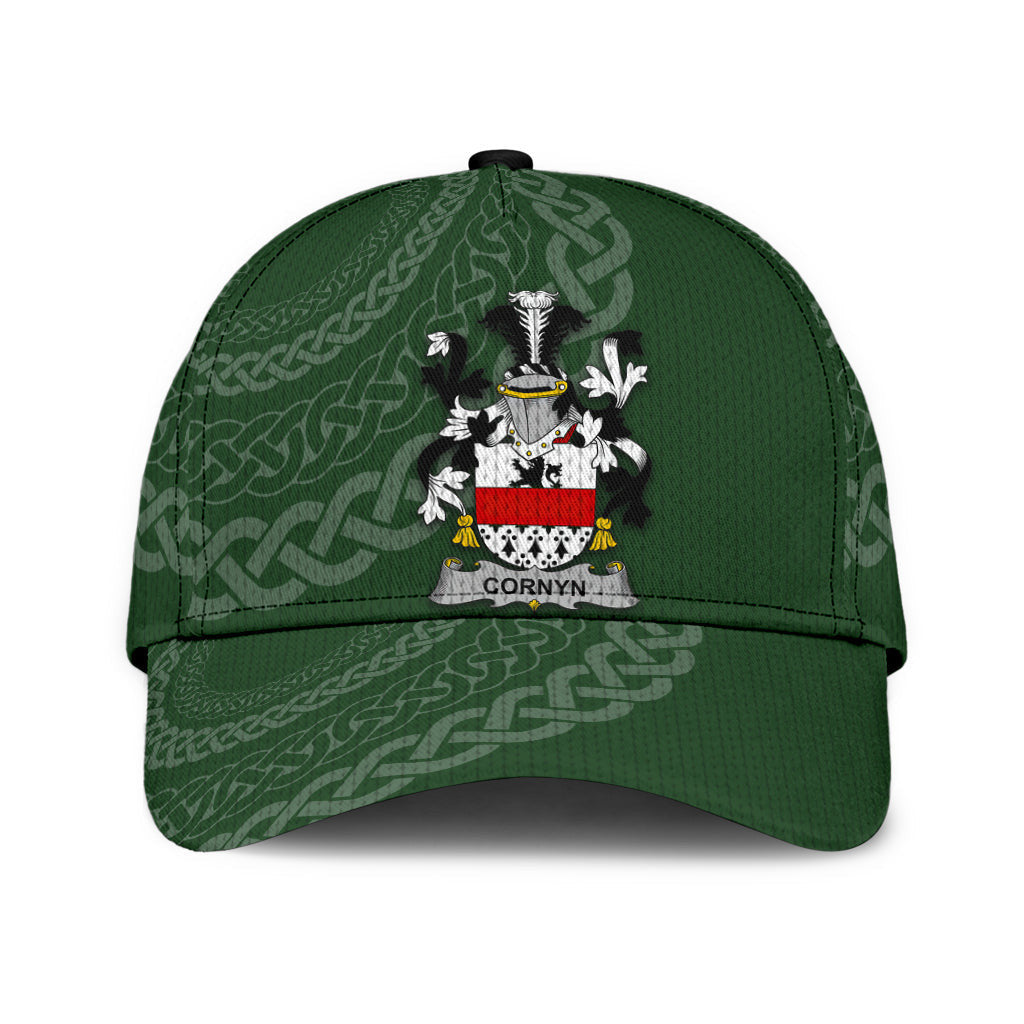 Cornyn Coat Of Arms - Irish Family Crest St Patrick's Day Hat Classic Cap Trucker Hats Custom Hats Gifts For Men & Women